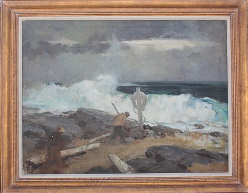Harry Russell Ballinger(1892-1993)Amer. Oil/Canvas