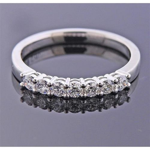 Tiffany &amp; Co Embrace Platinum Diamond Ring