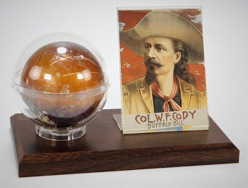 Attr. Buffalo Bill's Wild West Glass Target Ball