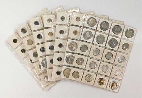 133 German Silver Alloy & Other German Coin Group