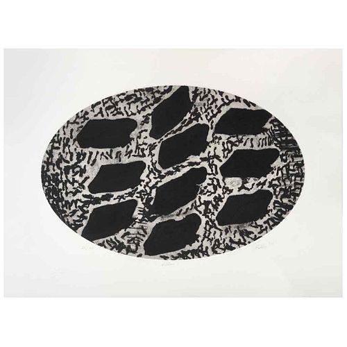 IRMA PALACIOS, Pétreo, Signed and dated 21, Sugar etching 25 / 30, 15.7 x 23.6" (40 x 60 cm)