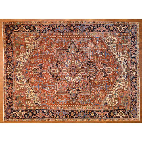 Semi-Antique Heriz Rug, Persia, 8.5 x 11.5