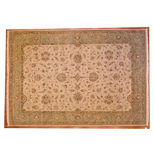 Indo Agra Carpet, India, 9.7 x 13.11