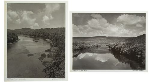 A. Aubrey Bodine. "Potomac River" (2)