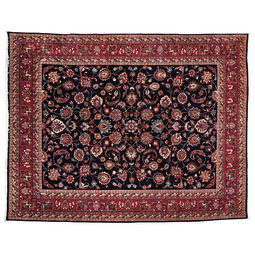 PERSIAN MASHAD SHAH ABBAS CLASSIC DESIGN MASHAD, IRAN, Ca. 1970 Made by hand with natural dyes. 153.1 x 118.1" (389 x 300 cm)