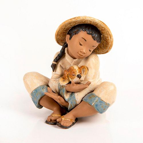 Boy's Best Friend 01012226 - Lladro Porcelain Figurine