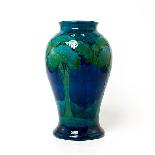 Moorcroft Pottery Moonlit Blue Vase