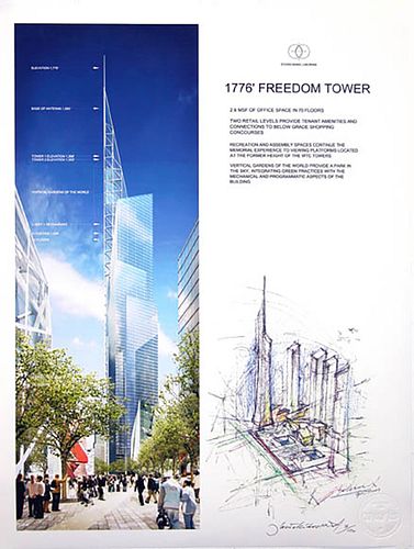 Daniel Libeskind: 1776' Freedom Tower