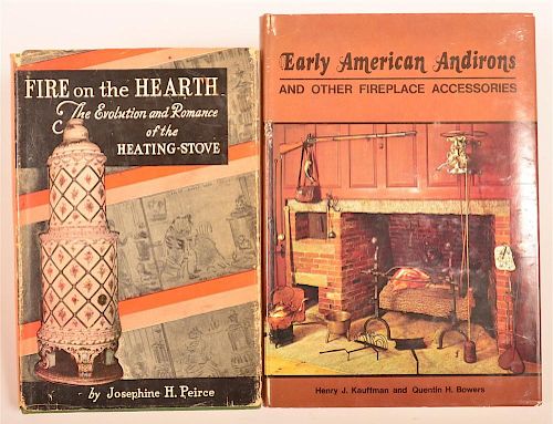 (2 vols) Books on Stoves and Fireplace Items