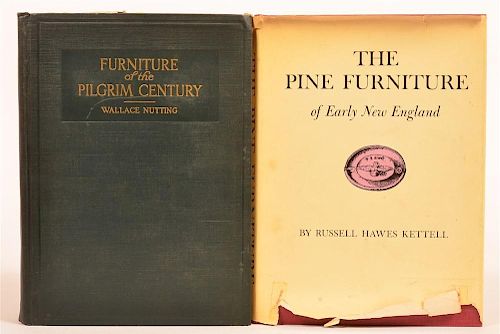 (2 vols) Books on Early New England Furniture