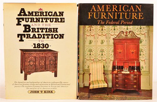 (2 vols) Books on Federal Furniture