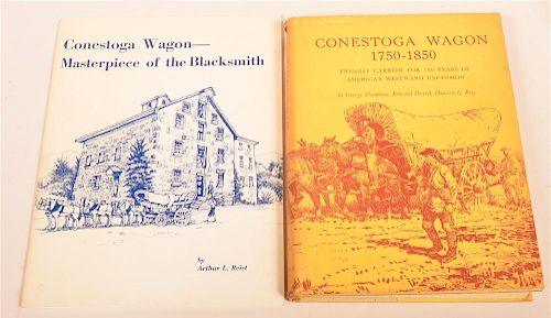 (2 vols) Books on the Conestoga Wagon