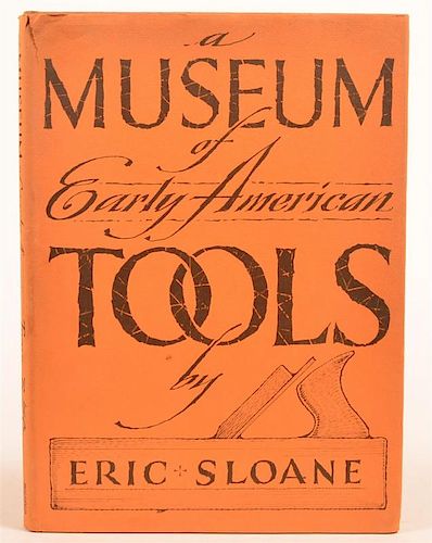 (1 vol) Signed Eric Sloane Book with Drawing