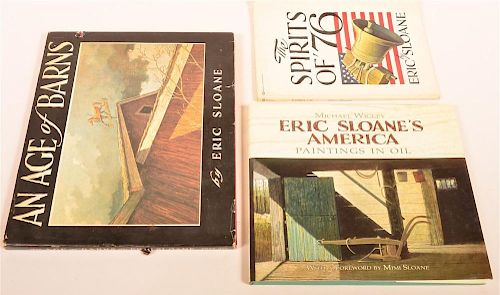 (3 vols) Eric Sloane Books