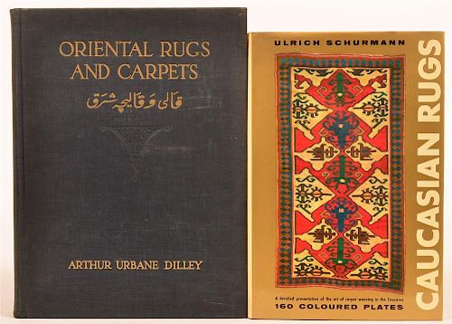 (2 vols) Books on Oriental Rugs