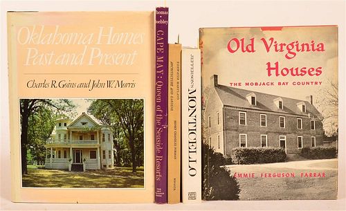 (5 vols) Books on Eastern US Architecture