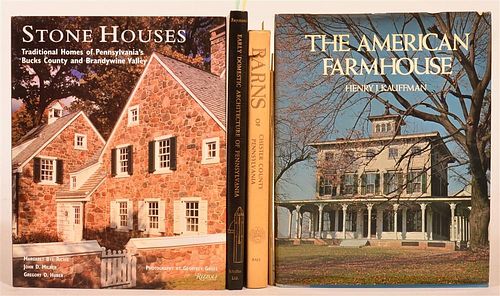 (5 vols) Books on Early American Architecture