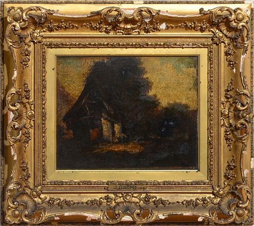 ATTRIBUTED TO JOHN CROME (1768-1821): COTTAGE SCENE
