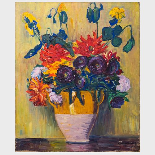 Georges ChÃ©nard-HuchÃ© (1864-1937): Flowers