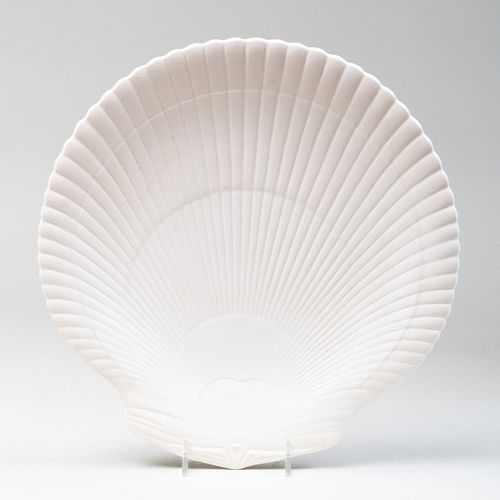 Wedgwood White Glazed Porcelain Shell Dish