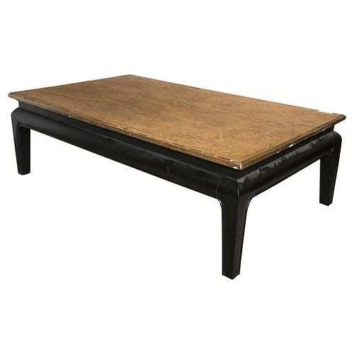 Ralph Lauren Coffee Cocktail Table Rough Hewn Wood