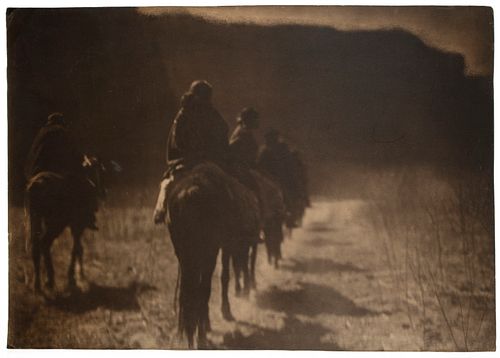 Edward Curtis, The Vanishing Race - Navaho, 1904