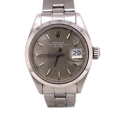 Ladies ROLEX Acrylic Date Stainless Steel