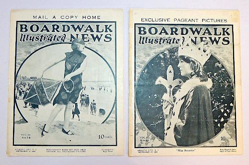 1923 Boardwalk Illustrated News Grouping