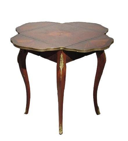 French Transitional Envelope Table