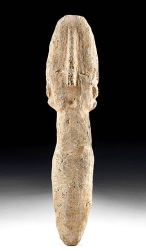 African Bura Sandstone Anthropomorphic Figure