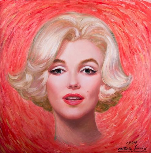 Antonio Sereix Codina Marilyn Monroe Oil