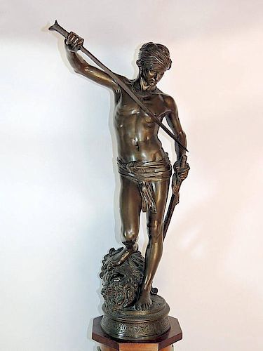 A. Mercie Bronze "David"