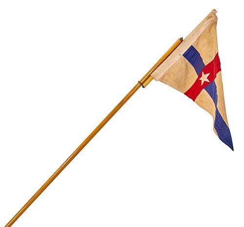 Yachting Canvas Flag (20th Century)