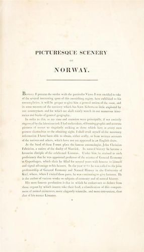 * (NORWAY) (BOYDELL) EDY, JOHN WILLIAM. Boydell's Picturesque Views and Scenery of Norway. London, [1820]
