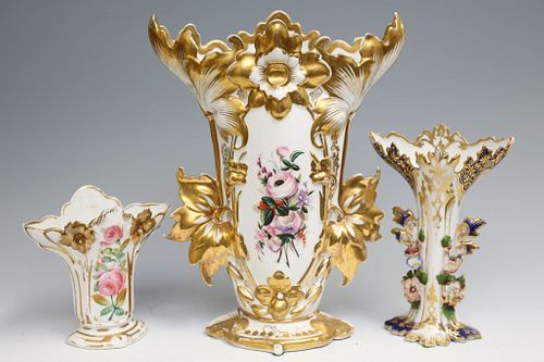 Porcelain Spill Vases
