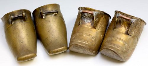 Antique Brass Stirrups