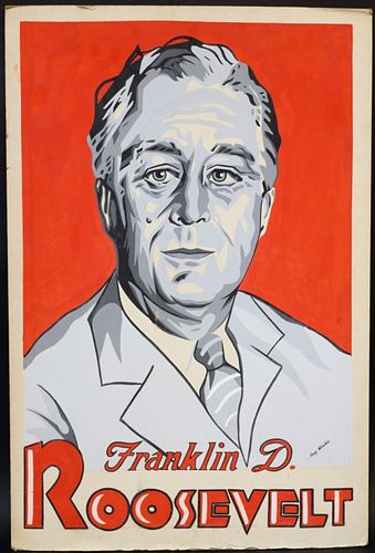 Franklin Roosevelt Illustration