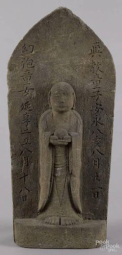Chinese carved stone Buddha