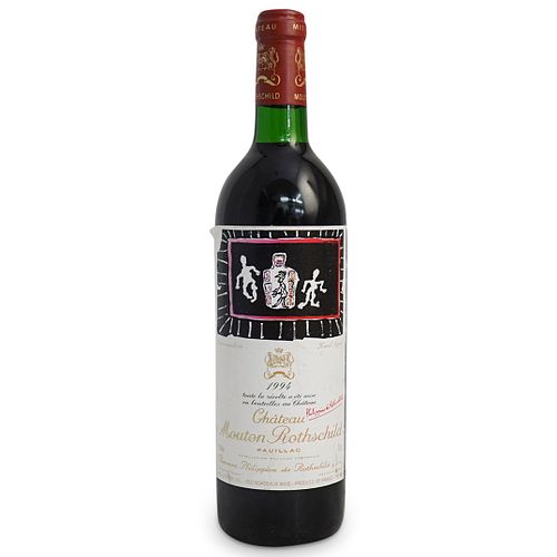 1994 Chateau Mouton Rothschild Pauillac Wine Bottle