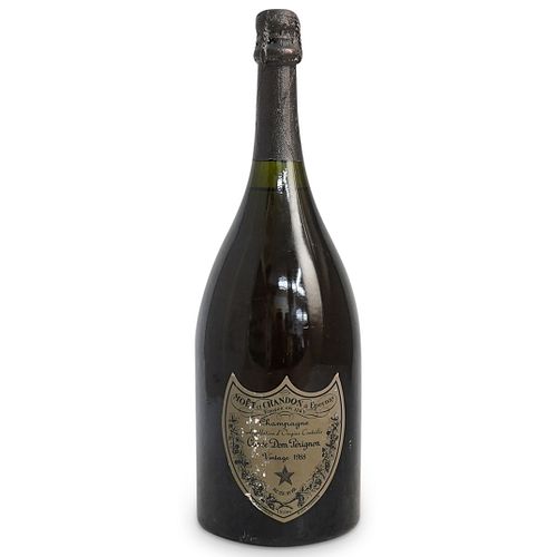 1988 Dom Perignon Moet Chandon Champagne Bottle