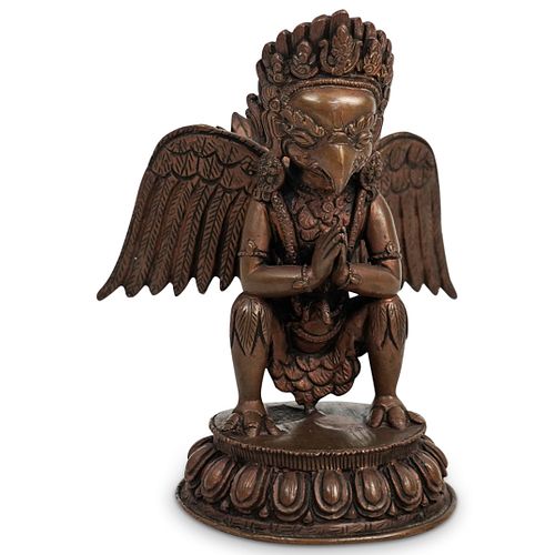 Himalayan Garuda God Bronze Statue
