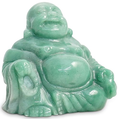 Chinese Carved Jade Buddha Figurine