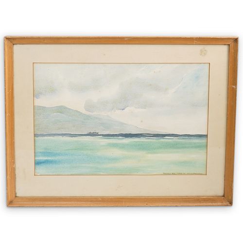 Stewart Walker "Montego Bay" Watercolor