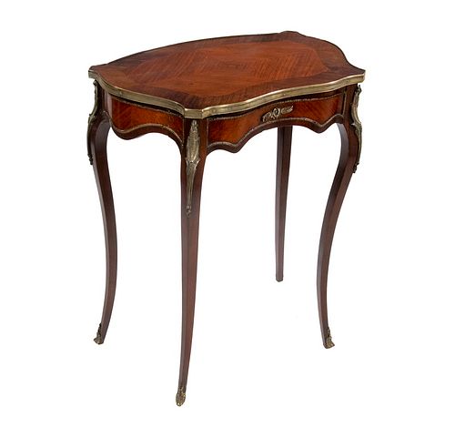 FRENCH ROSEWOOD SIDE TABLE