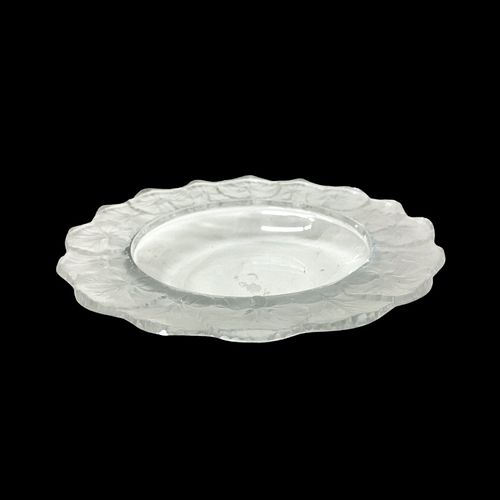 Lalique Crystal Plate