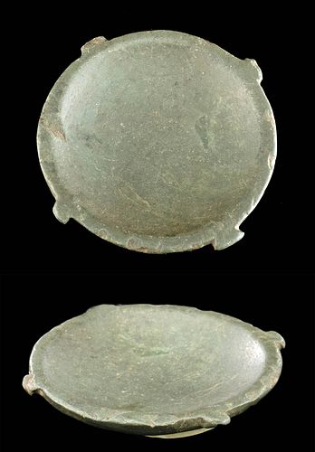 Egyptian Middle Kingdom Schist Cosmetic Palette