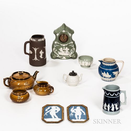 Group of English and German Ceramic Tableware