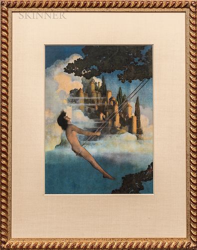 Maxfield Parrish (1870-1966) The Dinky Bird Color Lithograph