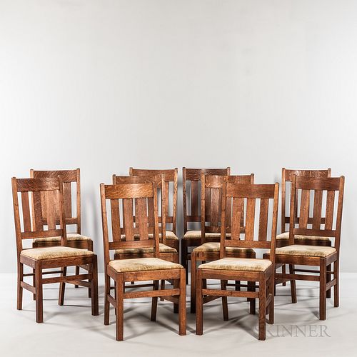Ten Mission Side Chairs
