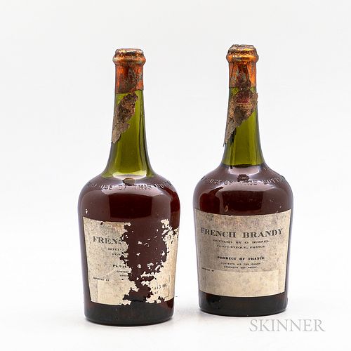 French Brandy, 2 4/5 quart bottles